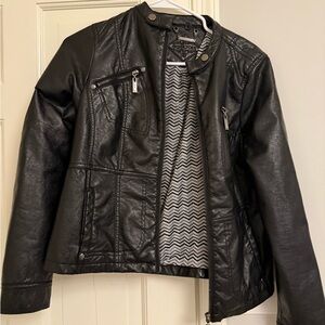Leather jacket